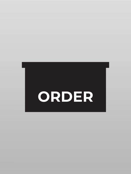 Order Kiosk Sign - Top Mount