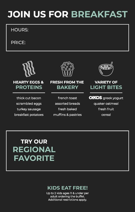 A-Frame Menu Board